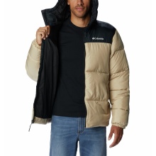 Columbia Winter Jacket Puffect with Hood (Thermarator Insulation, Waterproof) Beige Men